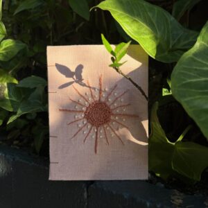 [SOLD] "Winter Sun" | A6 Handmade Journal