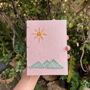 "Purple Sky" | A6 Handmade Journal