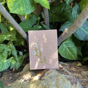 [SOLD] "October Daisy" | A6 handmade journal